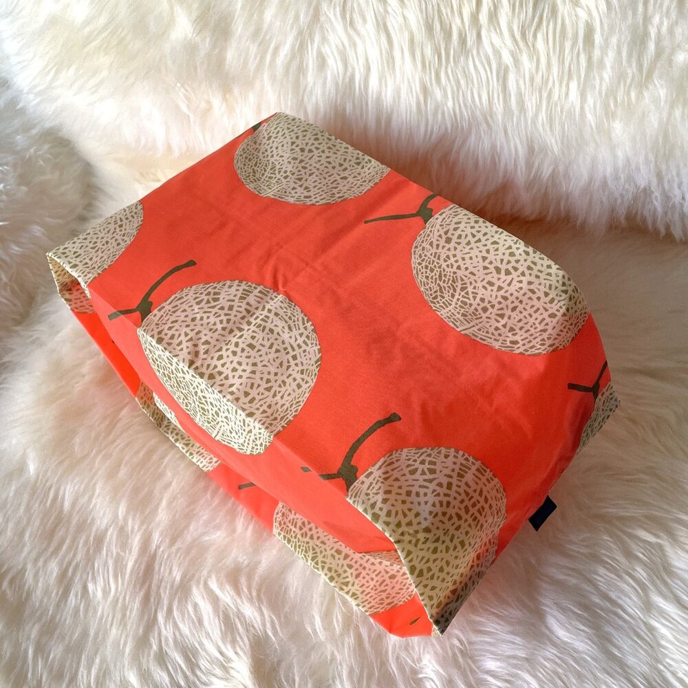 NWOT Baggu 3D Zip Pouch Large - Yubari (Japanese Produce)